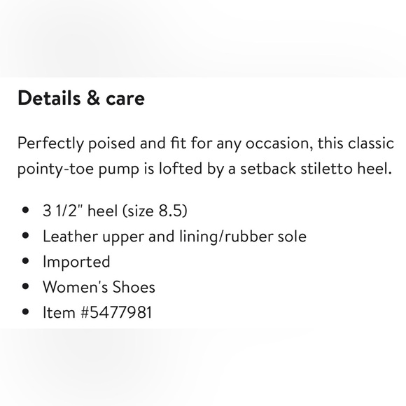 NWT Linea Paolo Payton Womens Pointy Toe Pump - Picture 7 of 13